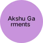 Business logo of Akshu Garments