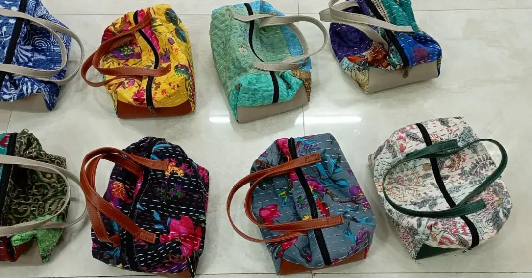 Handmade cosmetic pouches  uploaded by Mankha exports  on 6/4/2023