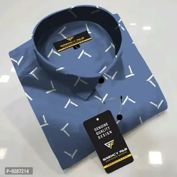 Classic Cotton Blend Printed Casual Shirts for Men

Size: 
M
L
XL

 Color:  Blue

 Fabric:  Cotton B uploaded by Life style last station new fashion man,s weer on 6/4/2023
