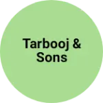 Business logo of Tarbooj & sons