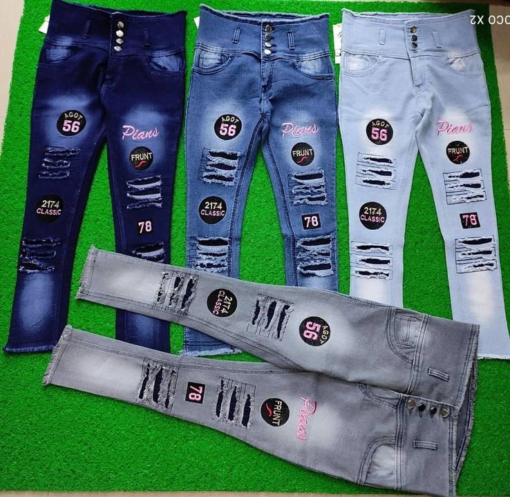 Ladies Funky Jeans uploaded by business on 3/12/2021