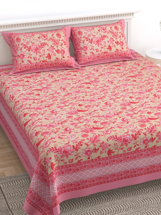 Arbana Bedsheet (93x108) (1+2) uploaded by Perfect Look on 6/4/2023