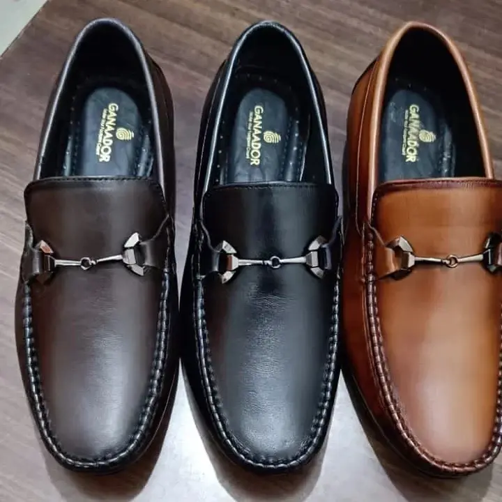 Mens leather shoes  uploaded by business on 6/4/2023