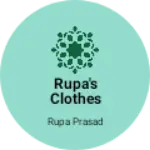 Business logo of Rupa's Clothes and Cosmetics centre