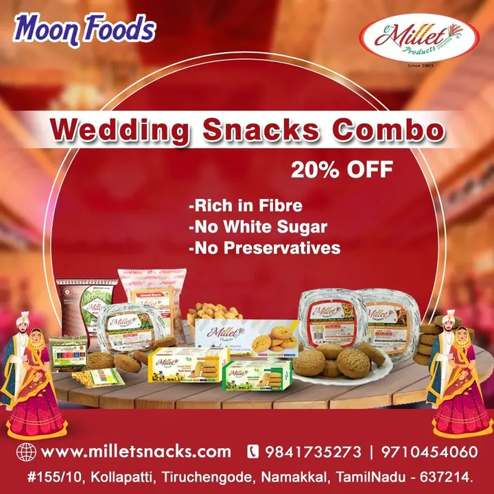 Wedding Snacks Combo  uploaded by Moon Foods on 6/4/2023