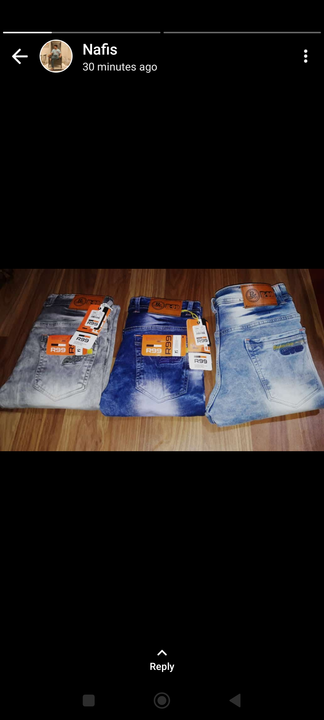 Mens heavy nitted jeans (size- 28 to 36 ) uploaded by Diya Textile on 6/2/2024