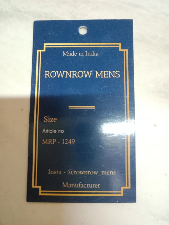 Factory Store Images of ROWNROW MENS GARMENTS
