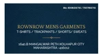 Business logo of ROWNROW MENS GARMENTS