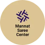 Business logo of Mannat saree center