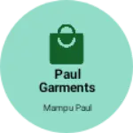 Business logo of Paul garments