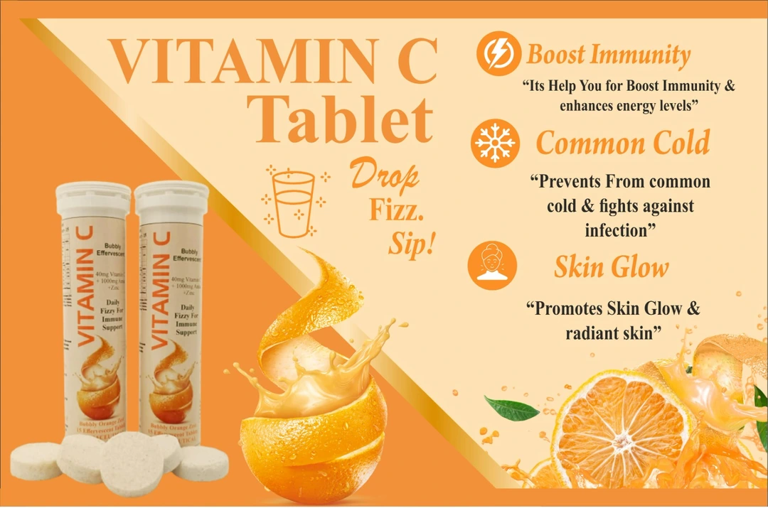 Vitamin C tablet  uploaded by INDRADHRUM HERBAL on 6/4/2023