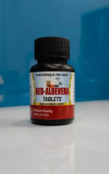 Red aloe vera tablets and capsule uploaded by INDRADHRUM HERBAL on 6/4/2023