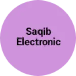 Business logo of Saqib electronic