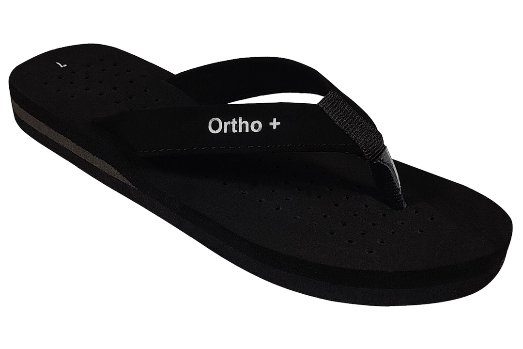 Women ortho slipper (L-22 Black 5x9) uploaded by GY International on 5/31/2024
