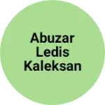 Business logo of abuzar ledis kaleksan