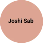 Business logo of Joshi sab