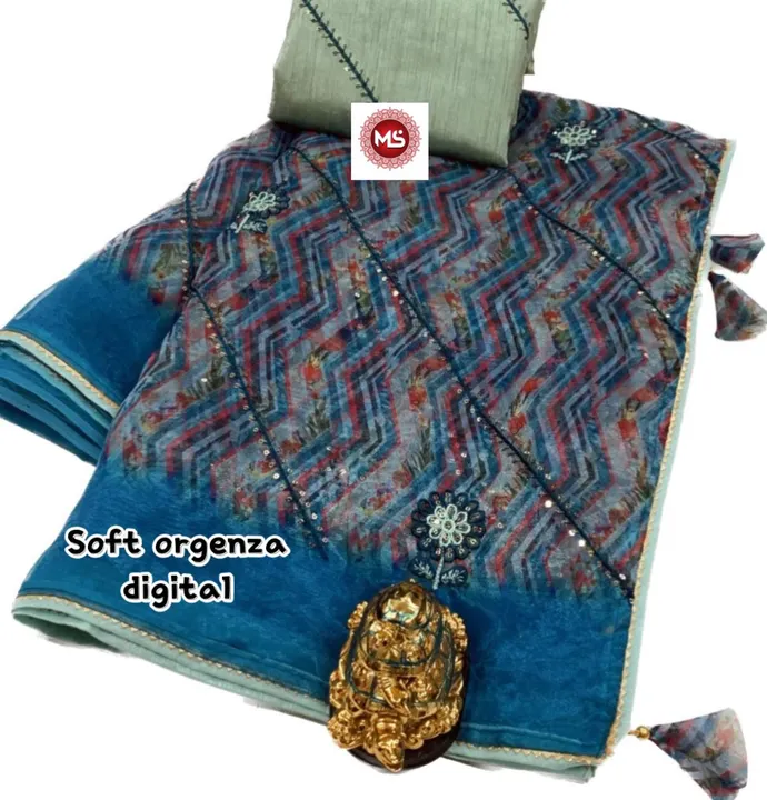 Oranza fabric lahriya saree uploaded by Deepika Designer Saree on 6/5/2023
