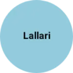 Business logo of Lallari