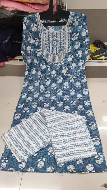 Cotton kurti with Pent  uploaded by SS CREATION  on 5/28/2024