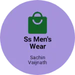 Business logo of SS men's wear