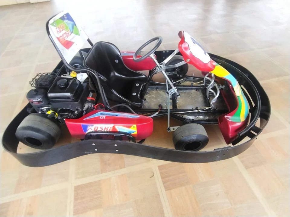 Electric start single seater go. Kart uploaded by business on 6/5/2023
