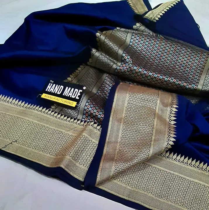 The HAND MADE saree  uploaded by business on 6/5/2023