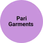 Business logo of pari garments