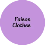 Business logo of Faison clothes
