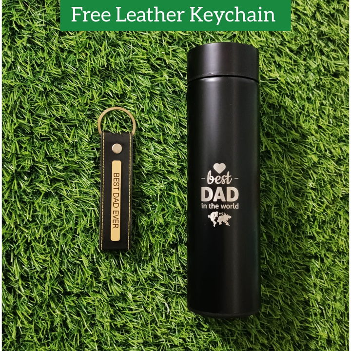 👉🏻👉🏻Father's Day Combo
Temperature Bottle
Leather Keychain  uploaded by Home decor on 6/5/2023