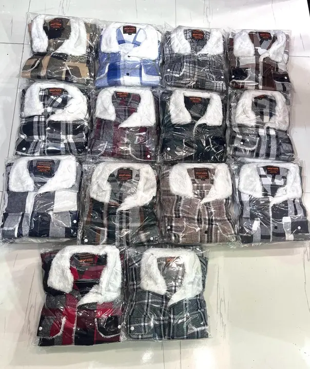 Fur Shirts Double Pocket  uploaded by MUMBAI SHIRTS 📞 on 6/5/2023