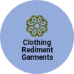 Business logo of Clothing rediment garments