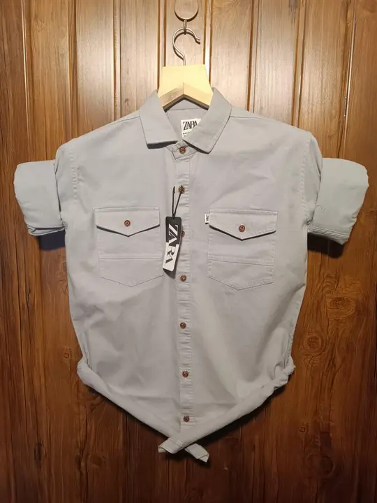 Double pocket shirts  uploaded by Cozway garment on 6/5/2023