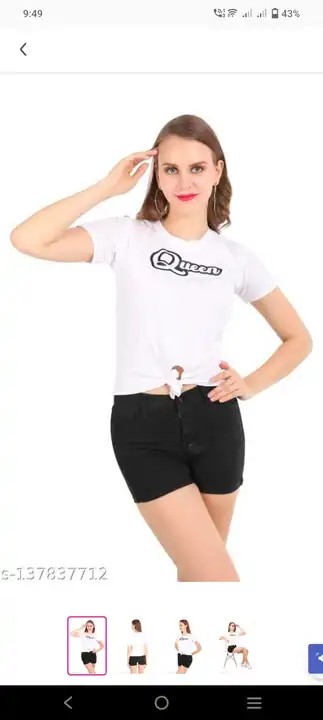 Stylish Girls T-shirt uploaded by business on 6/5/2023