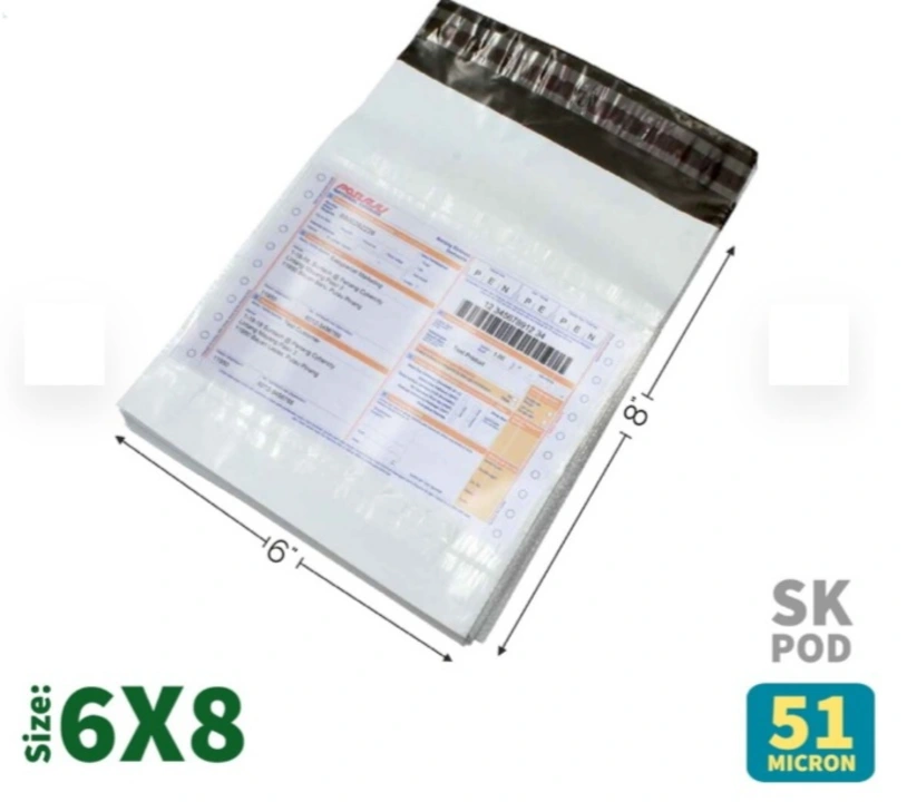 Tamper Proof Courier Bags 6x8 SK POD 51 Micron

 uploaded by Shri geeta enterprises on 6/5/2023