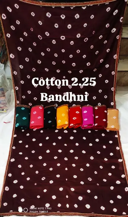 Cotton Bandhej uploaded by PIYUSH TEXTILE on 6/5/2023