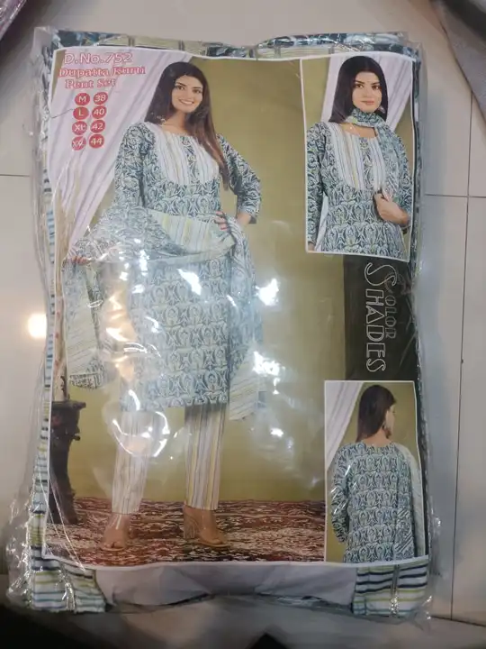 Cotton kurti pant duppata  uploaded by Urmi Creation on 6/5/2023