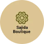 Business logo of Sajida boutique