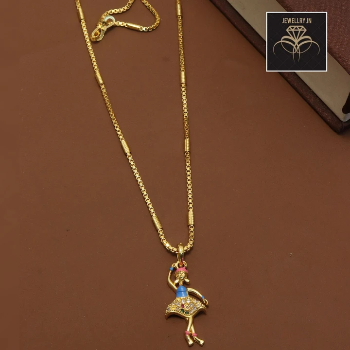 Gold plated pendent set  uploaded by business on 6/5/2023