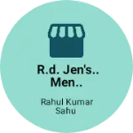 Business logo of R.D. Jen's.. men..