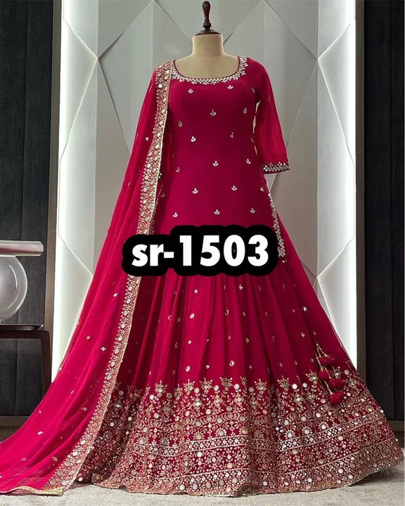 *sr-1503* 

*🧵Fabric Detail 🧵*

💃* Top *💃
*Top Fabrics *         :Faux Georgette With *Heavy 5mm uploaded by A2z collection on 6/5/2023