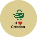 Business logo of H ❤️creation