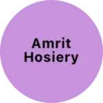 Business logo of Amrit hosiery