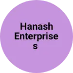 Business logo of HANASH ENTERPRISES