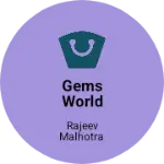 Business logo of Gems world
