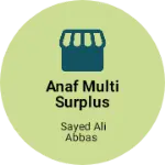 Business logo of ANAF Multi surplus hub
