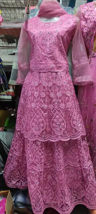 Net gown uploaded by A.ALI DRESSES  on 6/5/2023