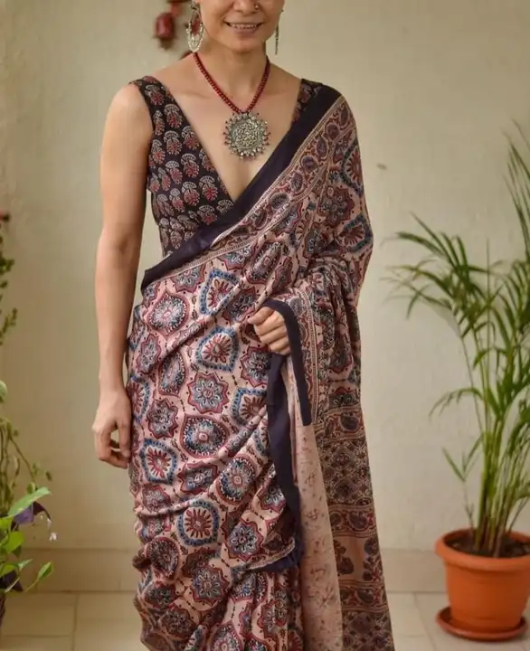 Post image Hey! Checkout my new product called
Ajrakh Cota saree.