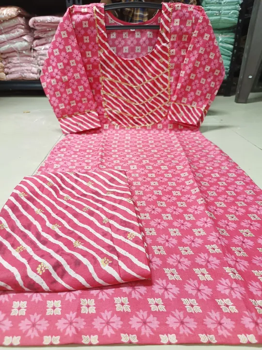 Kurti pant sett uploaded by pink Rose fashion Store  on 6/5/2023