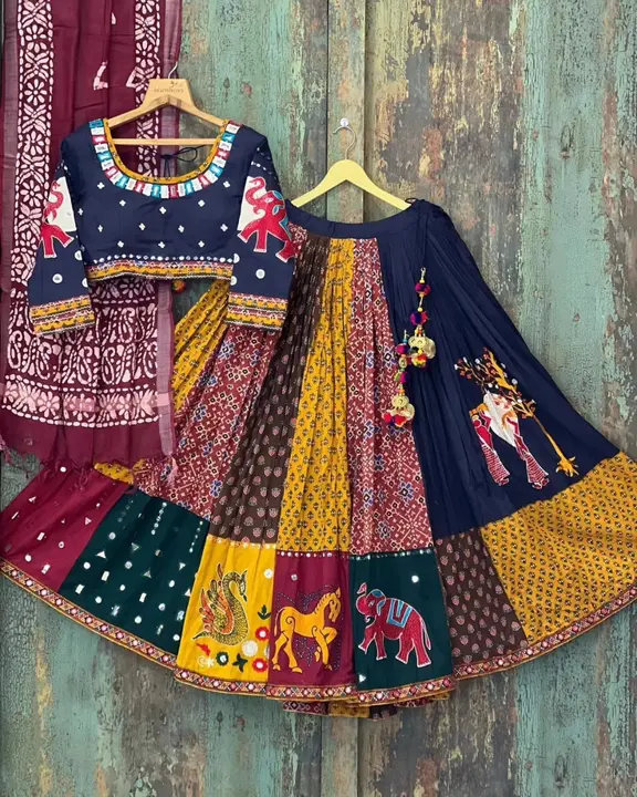 Indian traditional lehenga choli  uploaded by JP BRANDCHOISE on 6/5/2023