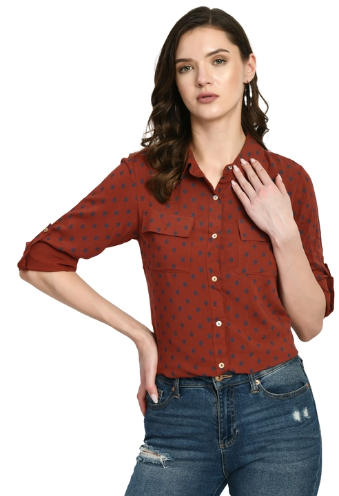 Sequend premium export quality double pocket shirt for women uploaded by SnM Fashion on 5/30/2024